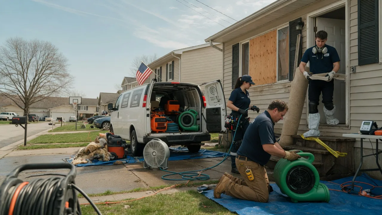 Water Damage Restoration in Avoca, WI near me